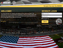 Tablet Screenshot of nascarfancouncil.com